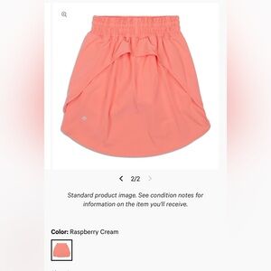 NWT Lululemon Hotty Hot HR Skirt Long size 8